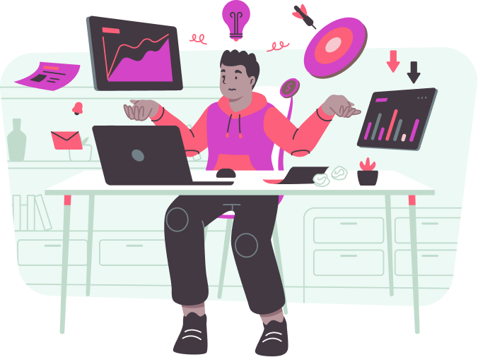 Illustration Jasa Pembuatan Website