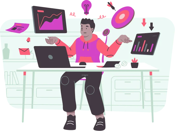 Illustration Jasa Pembuatan Website