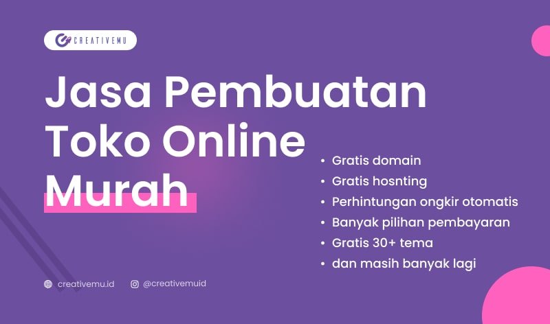 pembuatan toko online jogja